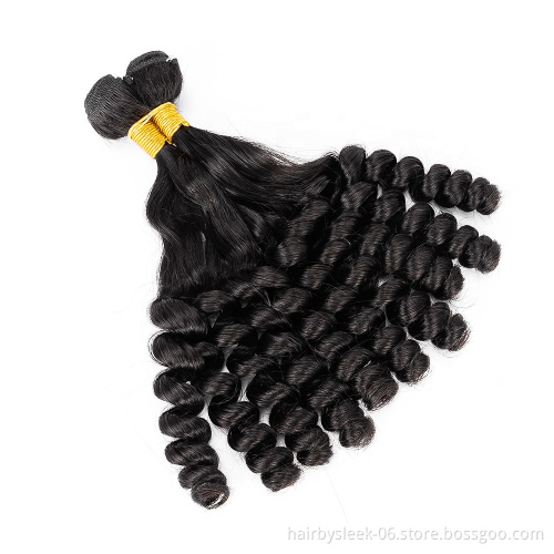 Rebecca 12A grade Brazilian cuticle aligned wholesale hair bundles vendors factory double drawn remy virgin human hair extension